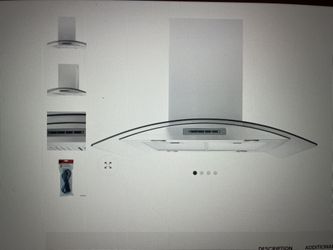 Stainless Steel Hood Model #WS68N36SS Asking Best Offer