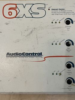 AudioControl 6XS 6 Channel Electronic Crossover