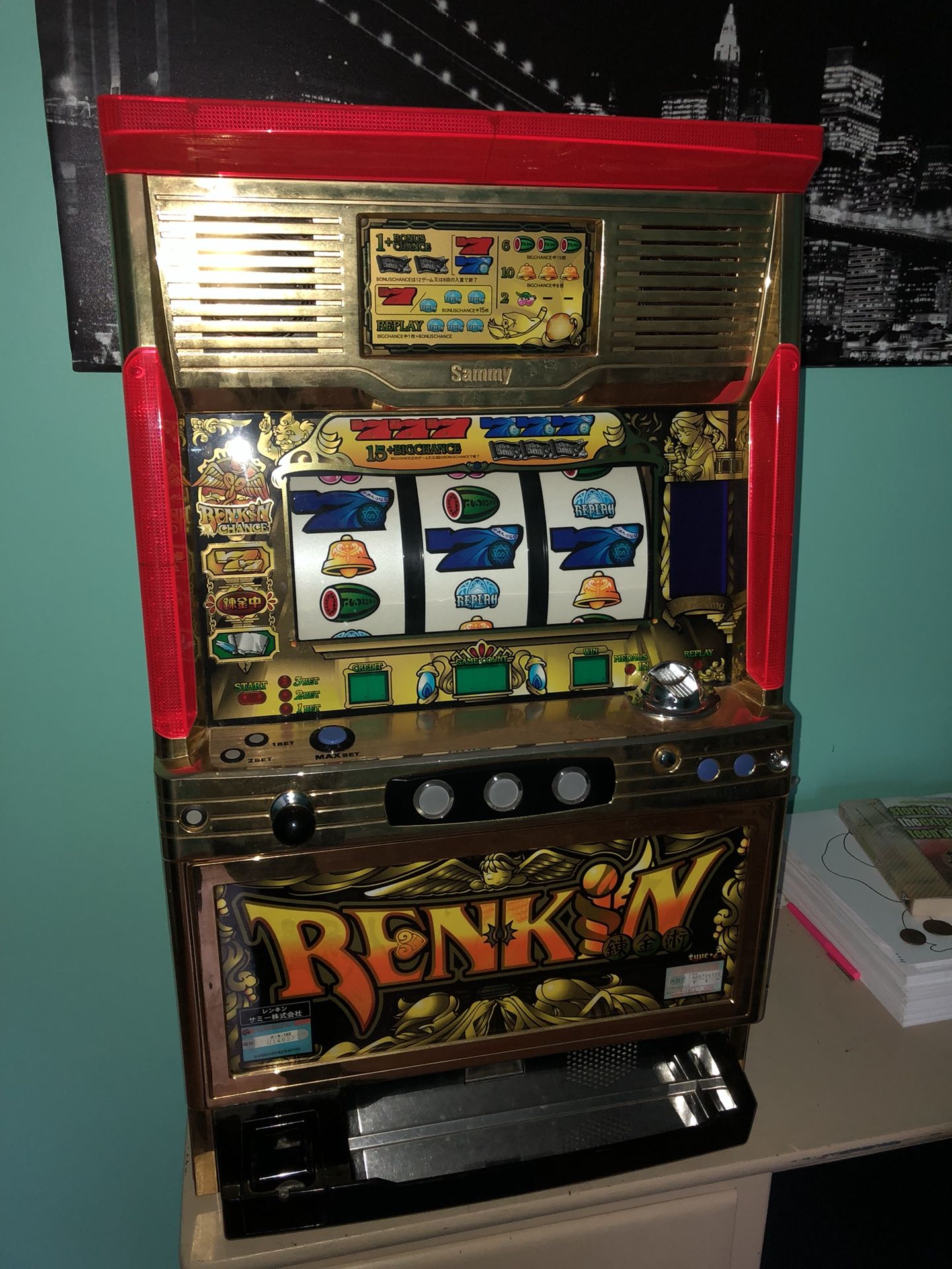 Sammy Renkin slot machine