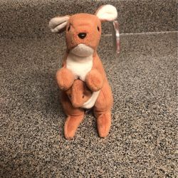 Beanie Baby: Pouch The Kangaroo 
