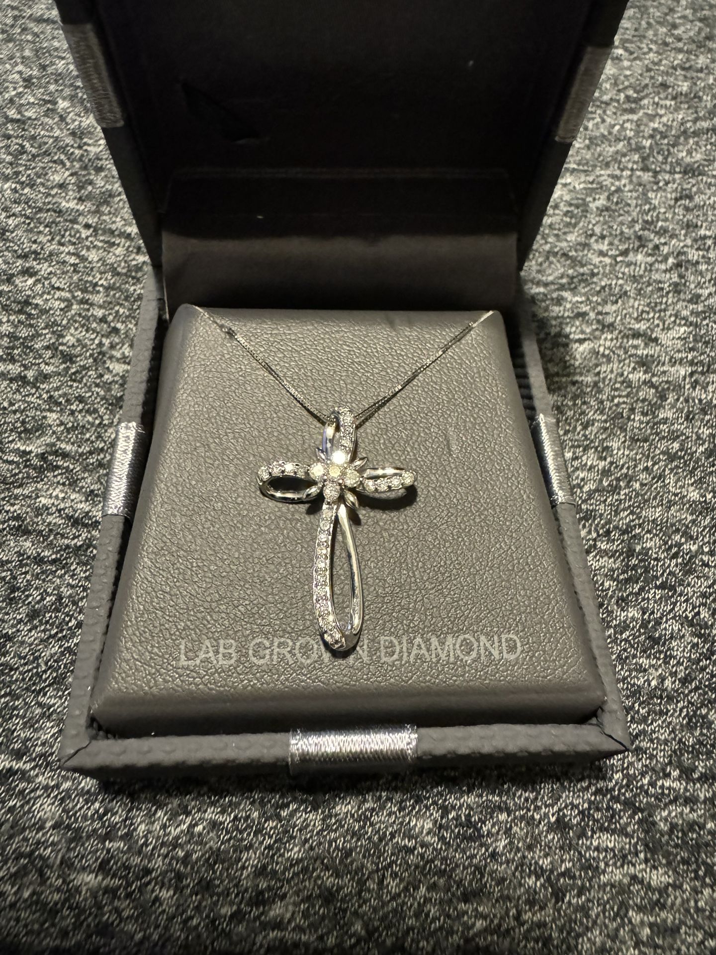 Diamond Cross Necklace