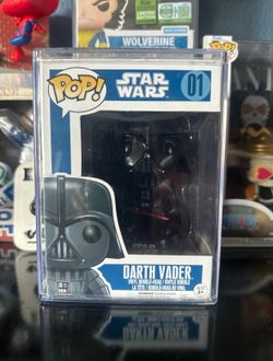 Funko Pop! Star Wars - Darth Vader #01 W/ Hard Protector