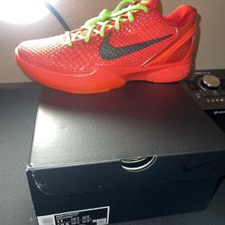 Nike Kobe 6 Reverse Grinch Sz 11 DS