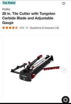 Husky Tile Cutter - 28”