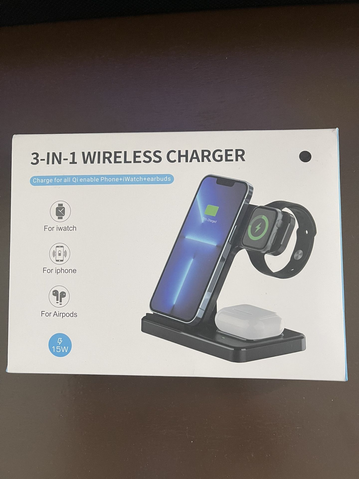 3-IN-1 WIRELESS CHARGER