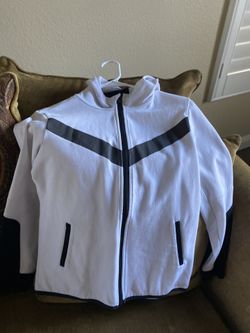White and black kids jacket