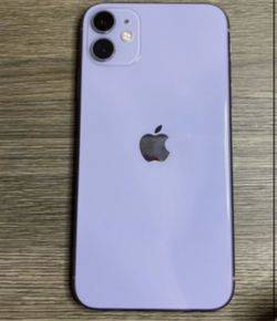 Purple  apple iPhone 11 64 gig