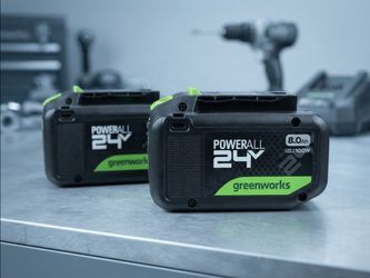 Greenworks PowerAll 24V 8.0Ah Battery (x2)