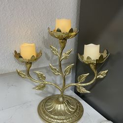 Antique candle holder