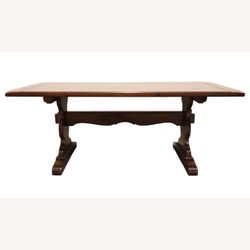 ETHAN ALLEN Antiqued Pine Old Tavern 72’