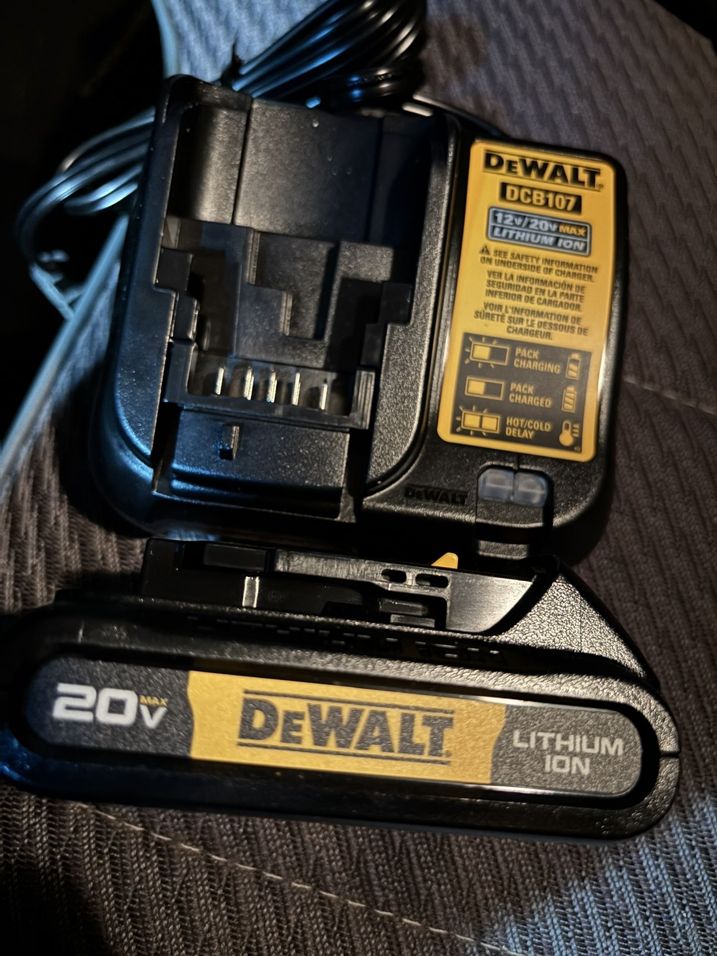 Dewalt Battery And Charger 
