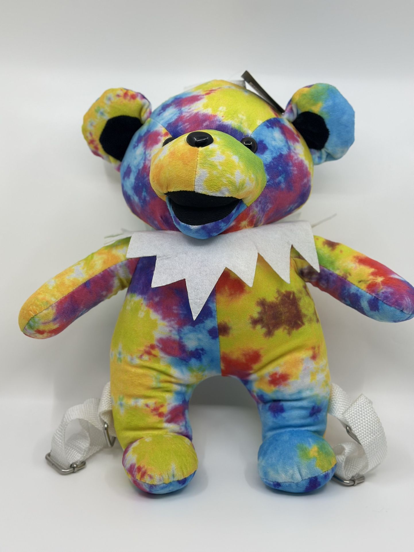 Grateful Dead Colorful Tie-Dye Dancing Bear Backpack
