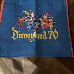Disneyland 70 th year anniversary bag