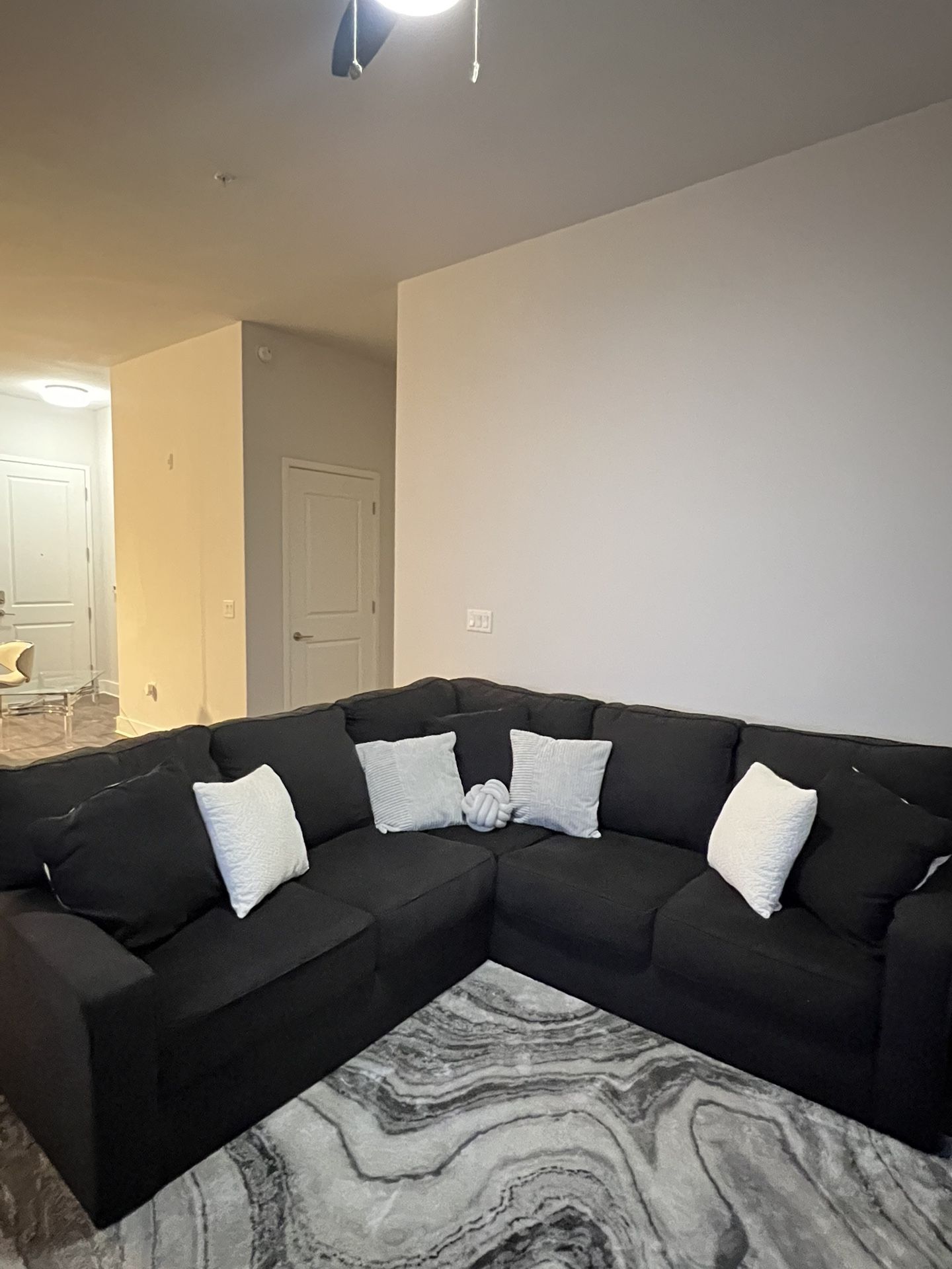 Black Sectional (Ashley Furniture)