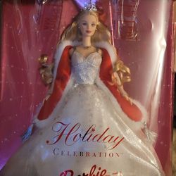 Collectible holiday celebration Barbie 2001