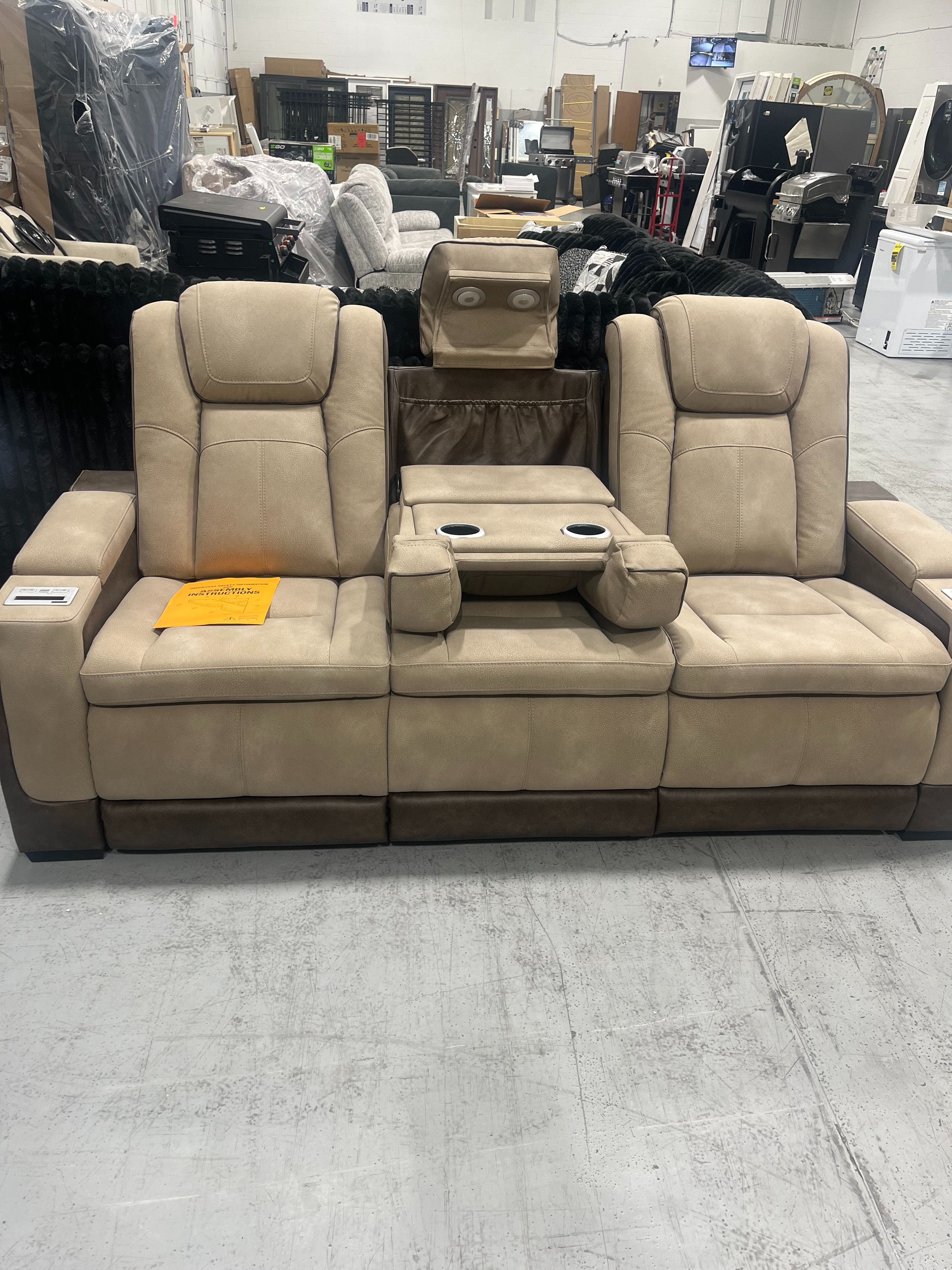 Brand New DuraPella Nex-Gen Power Reclining Sofa