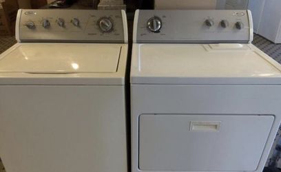 Whirlpool washer and dryer electric