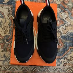 Moncler Black Sneakers Size 8