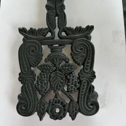 Vintage Cast Iron Trivet By Wilton