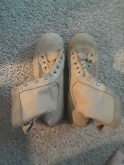 Military issue boots size 8.5