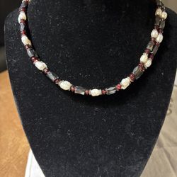 Magnetized 36 inch necklace