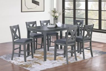 Dining Set Counter Height 7 Piece Brand New