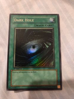 Yugioh 1st edition dark hole lob