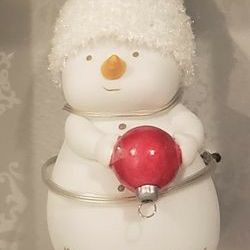 New Enesco Christmas Snowman Ornament