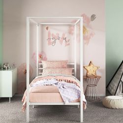 Metal Canopy Platform Bed frame 