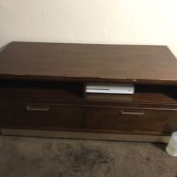 Solid Maple Wood Tv Stand