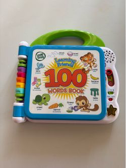 LeapFrog Learning Friends 100 Words Book (Frustration Free Packaging), Green
