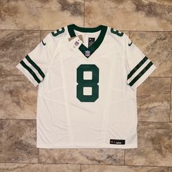Nike NFL Aaron Rodgers New York Jets #8 White Jersey NWT Size XXL