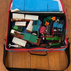 Thomas The Tank Engine Trains, Tracks,  Carrying Case