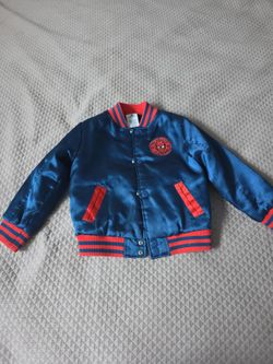 Spiderman light bomber jacket size 4
