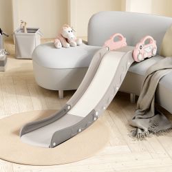 Kids Indoor Sofa Slide Stair Slide Attachment to Toddler Bed and Nugget Couch, Best Accessory to Toy Playground and Bedroom 