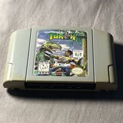 Turok: Dinosaur Hunter (Nintendo 64 N64, 1997) Authentic Cartridge Only Tested
