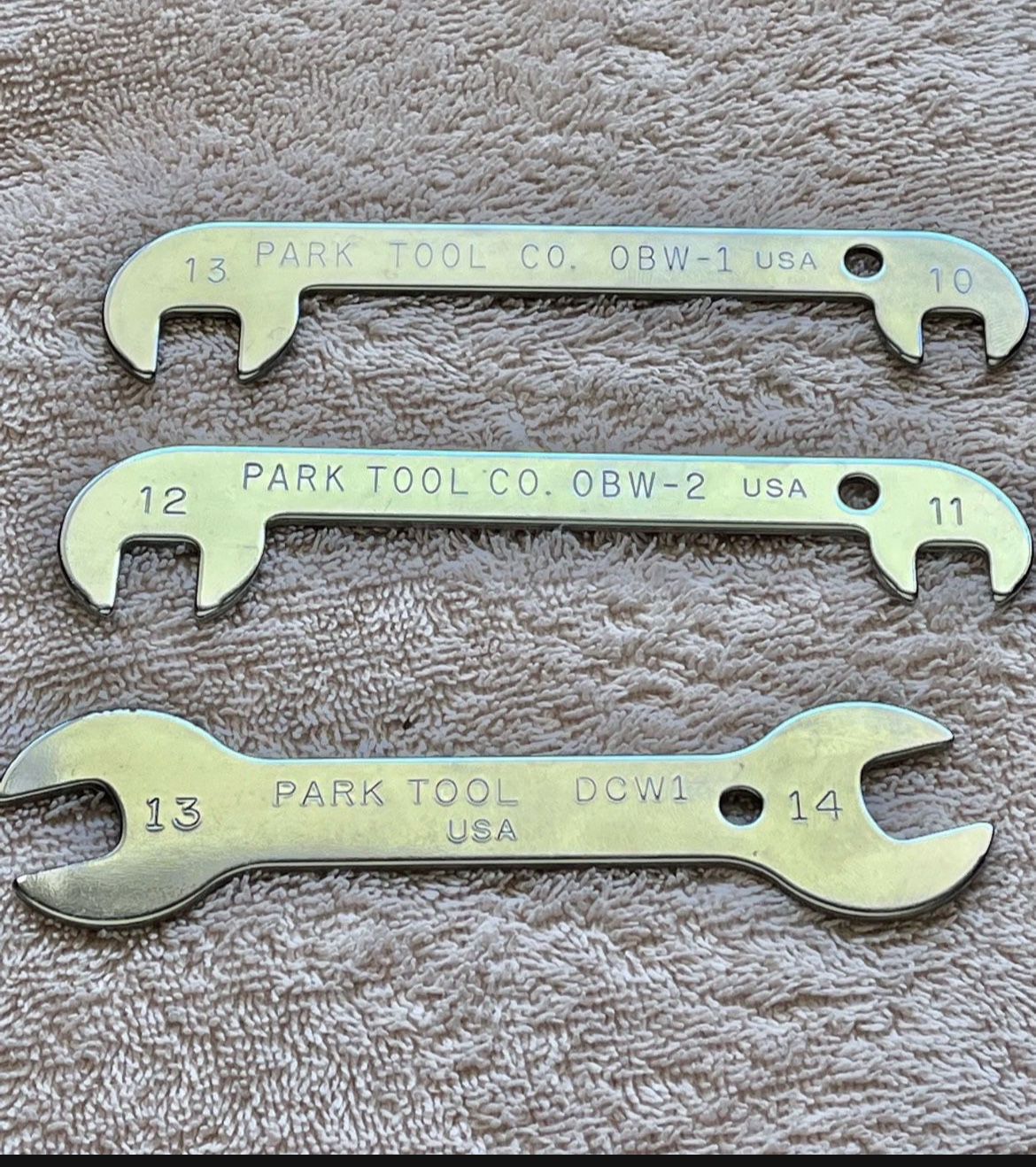 Park Tool Off Set Wrenches, DCW1, OBW-1 / OBW-2…. All For $20