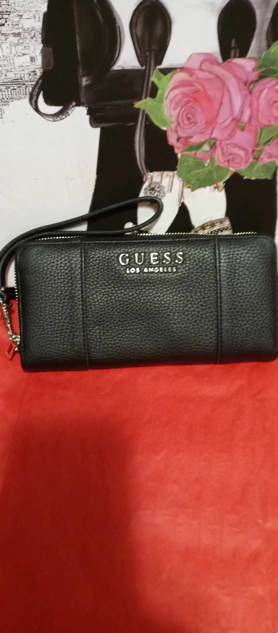 Guess Leather Pebble Wallet