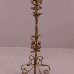 Spanish style iron candle stand
