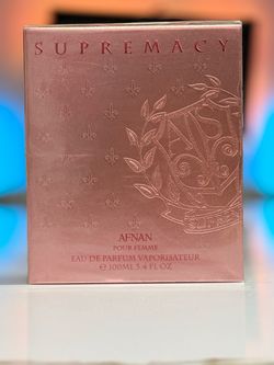Afnan Supremacy Pink EDP Pour Femme 100ml 3.4oz New Factory Sealed