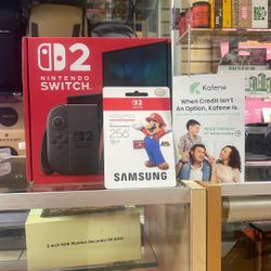 Nintendo Switch 2 With 256gb SD Card 