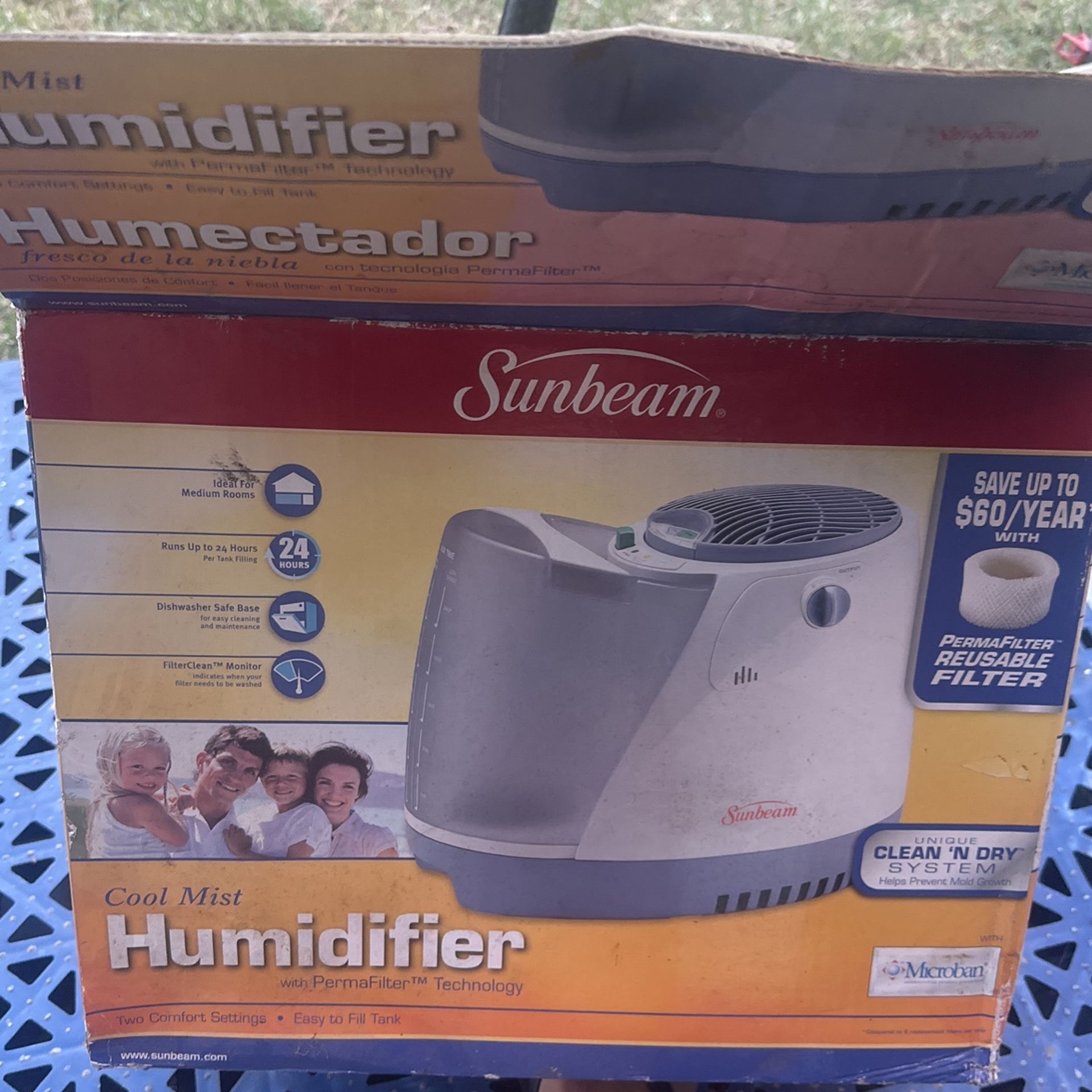 Sunbeam Humidifier ( New In Box)