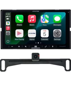 Alpine ILX-W770-M, 7-Inch Double DIN Digital Multimedia Receiver w/Wireless Apple Carplay, Android Auto and Maestro Capabilities - Includes Backup Cam