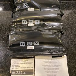 Brother 3 Piece DRUM Set DR-221 CL (CMY,CMY,K) for Brother Printers Listed Below  