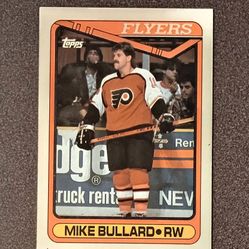 1990 Topps Mike Bullard Philadelphia Flyers #274 Hockey Card Vintage Collectible NHL