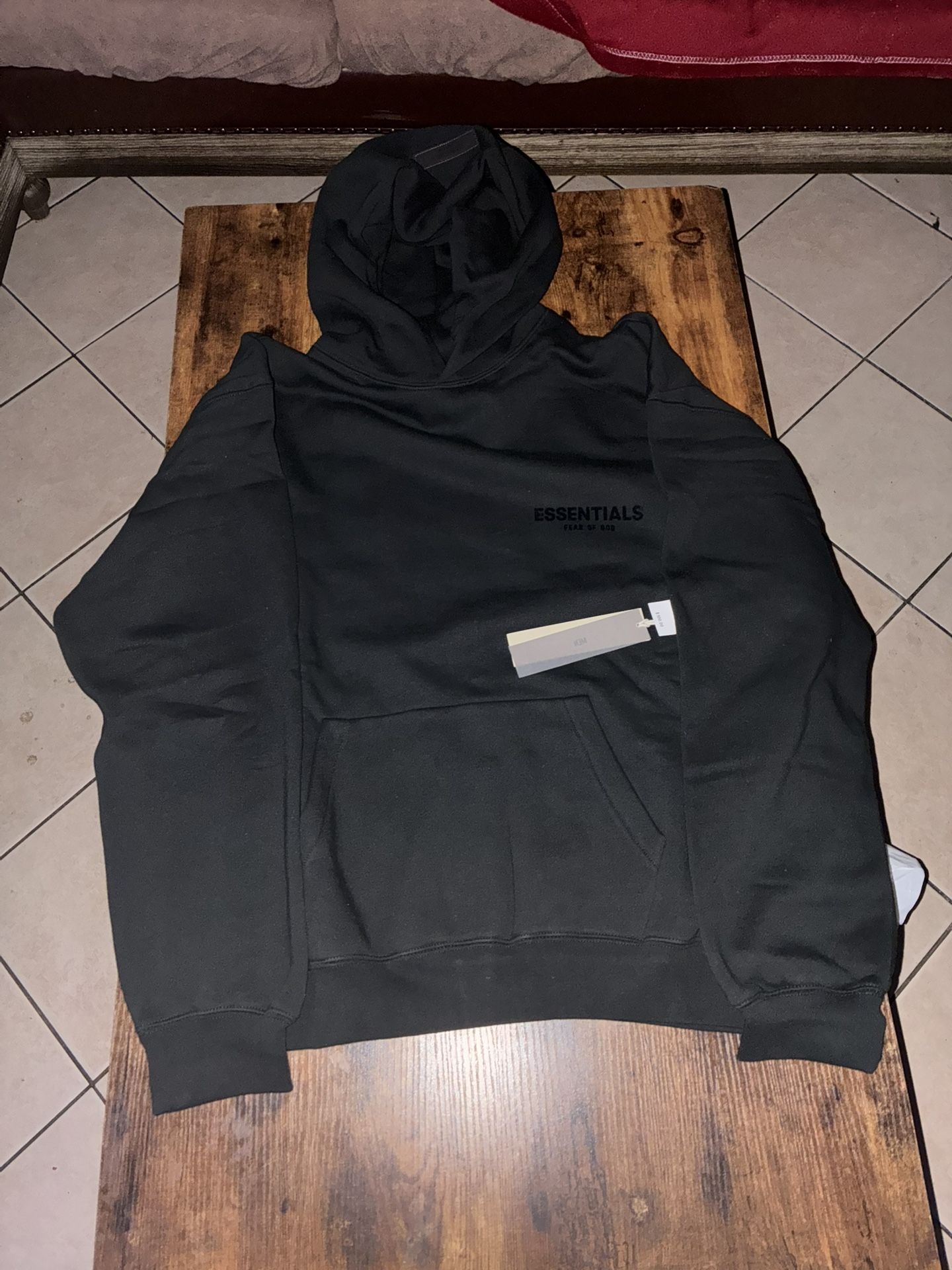 Essentials Hoodie Black M