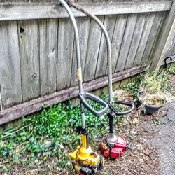 Two Gas Powered Weed Eaters