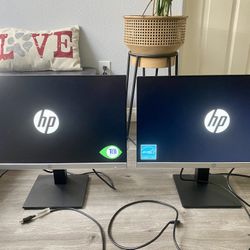 24” HP Monitor - 2 Available 