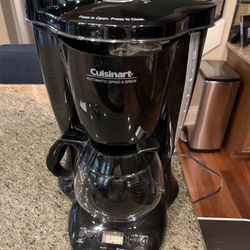 Cuisinart Automatic Grind & Brew Coffee Maker 10 Cup Built-In Burr Grinder Works