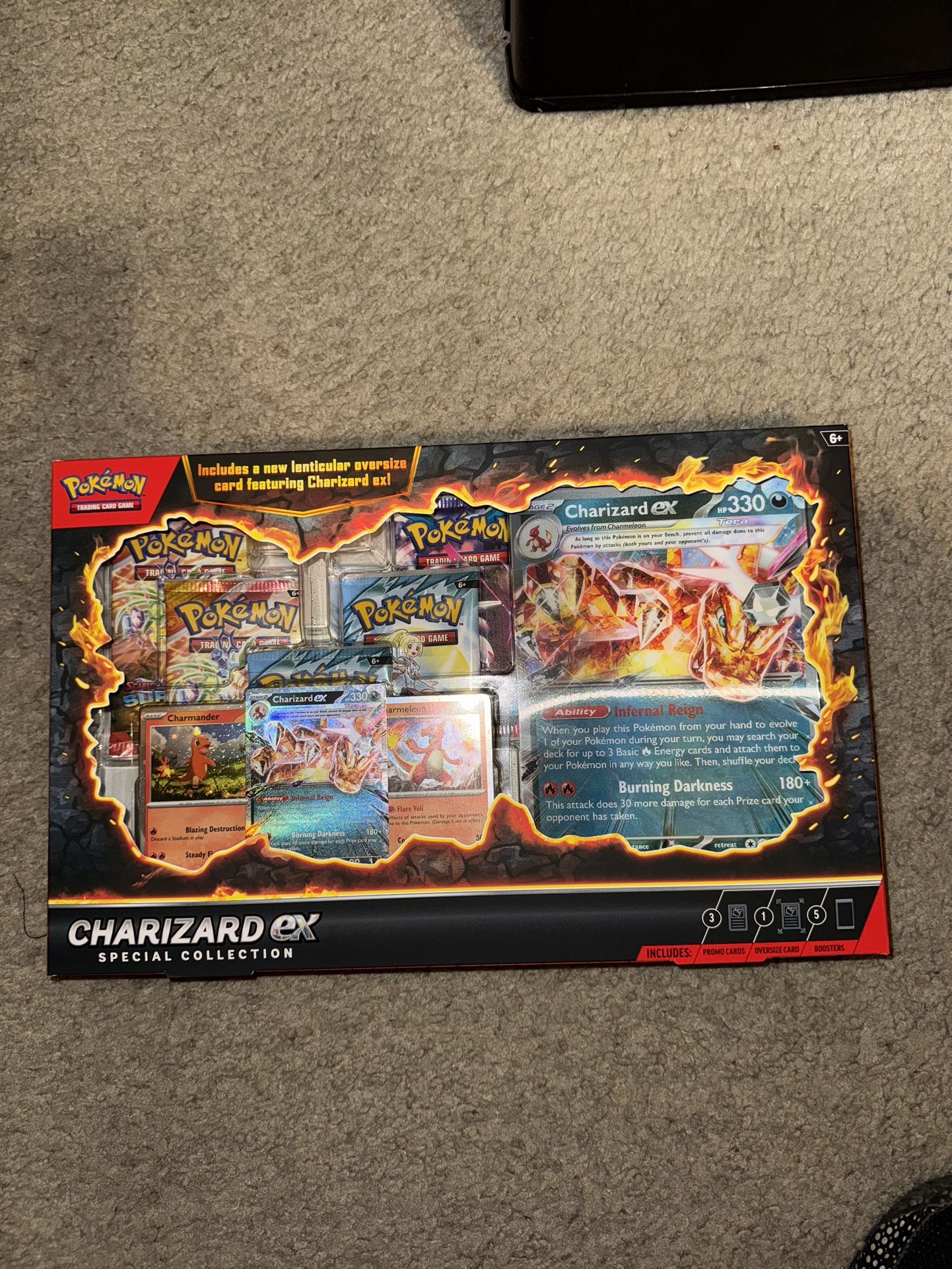 Charizard Ex Special Collection Box Pokemon
